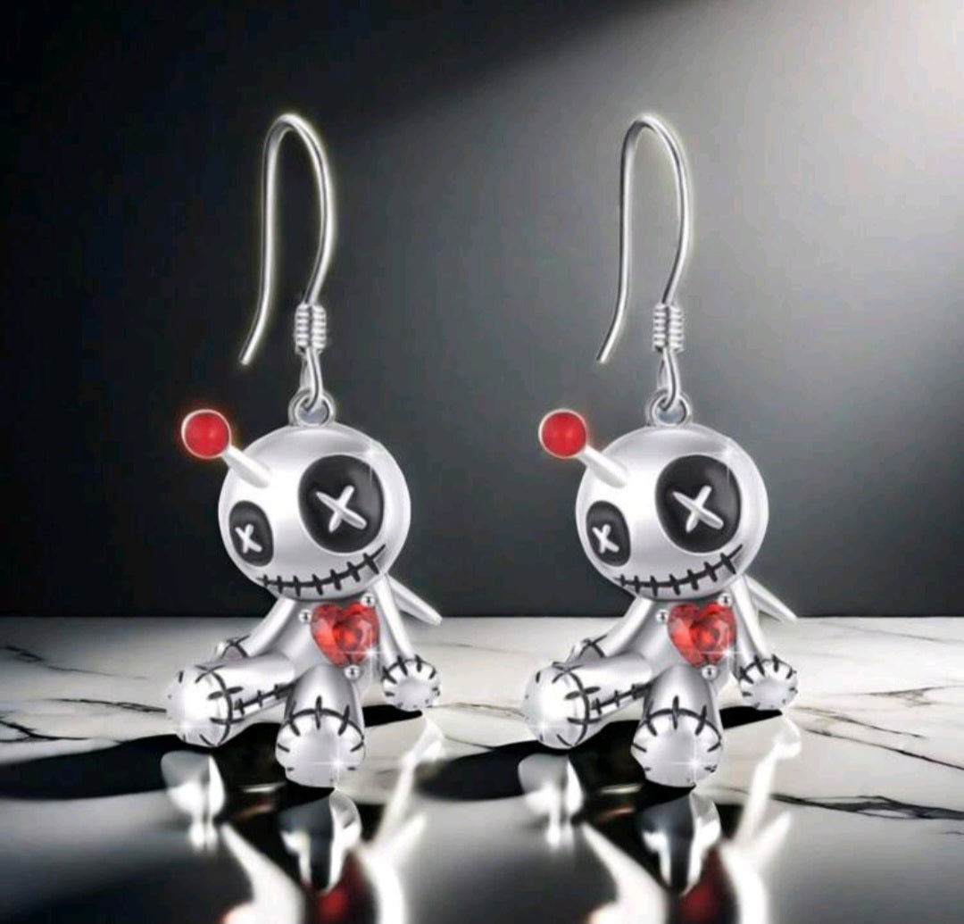 Voodoo Doll Earrings