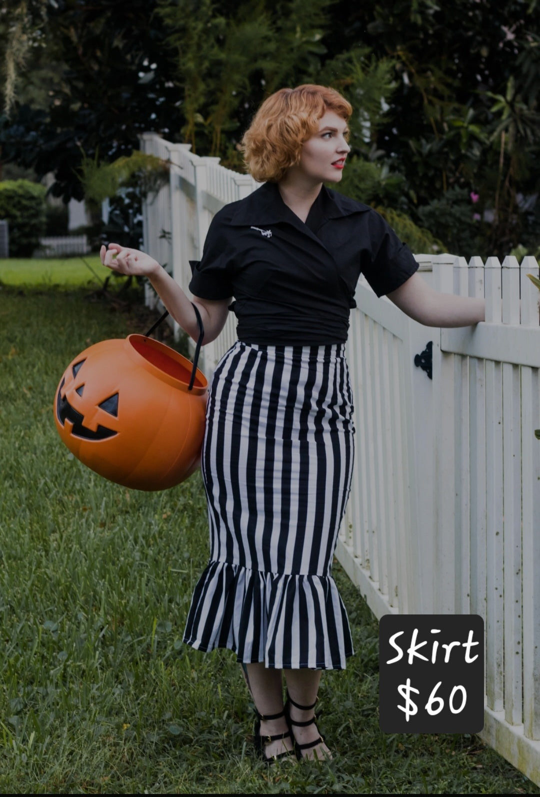 *Preorder* Veronica Striped Skirt