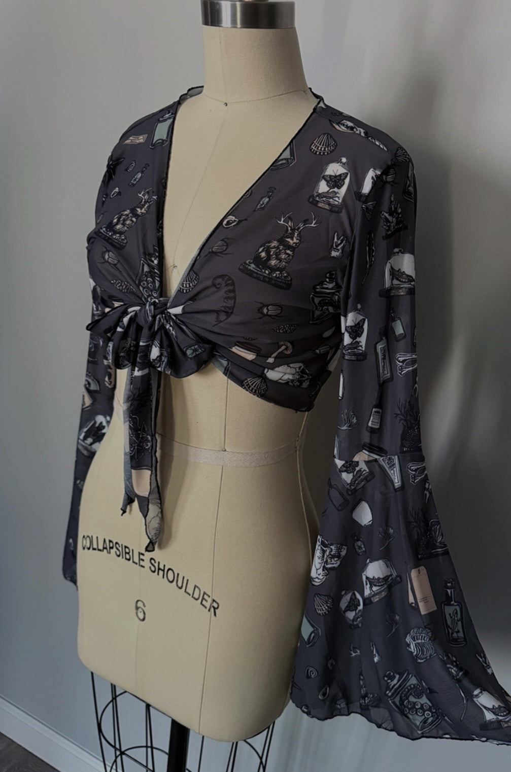 Oddities Tie Top