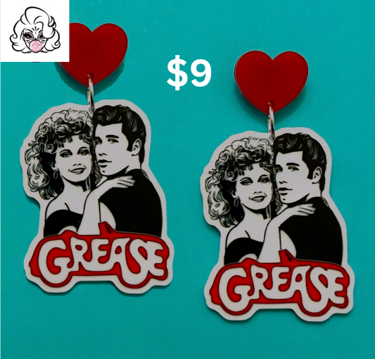 Grease Earrings