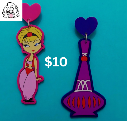 I Dream of Genie Earrings