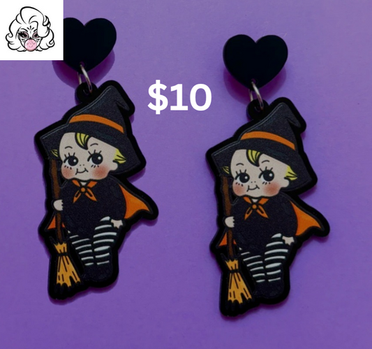 Kewpie Earrings