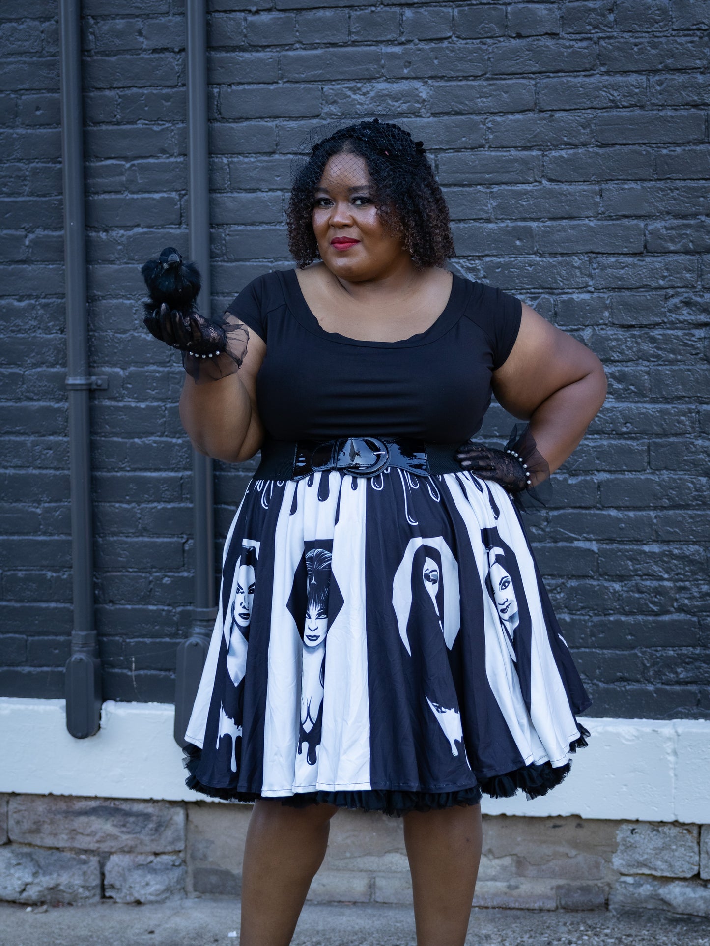 Goth Queen Skirt