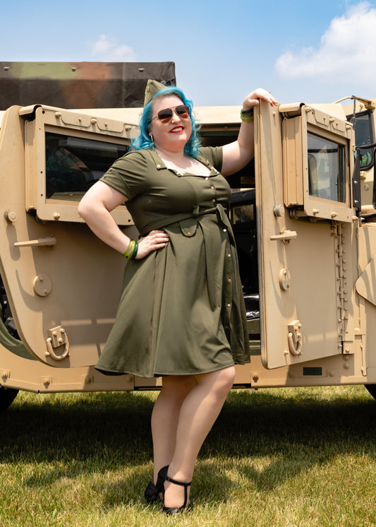 Seven Year Stitch Military Dress