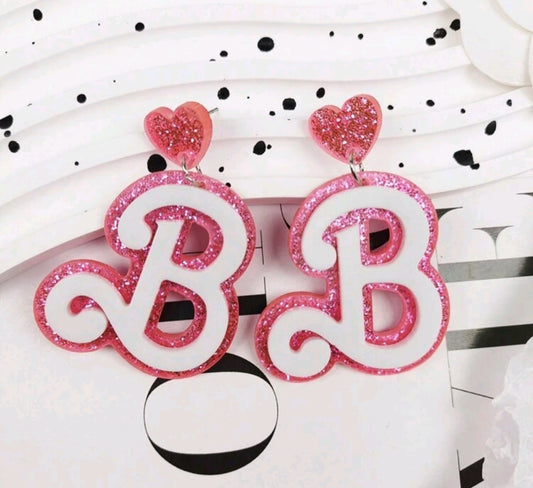 Barbie Logo Earrings