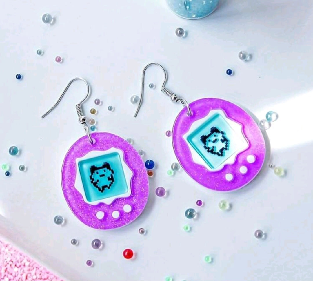 Tamogotchi Earrings