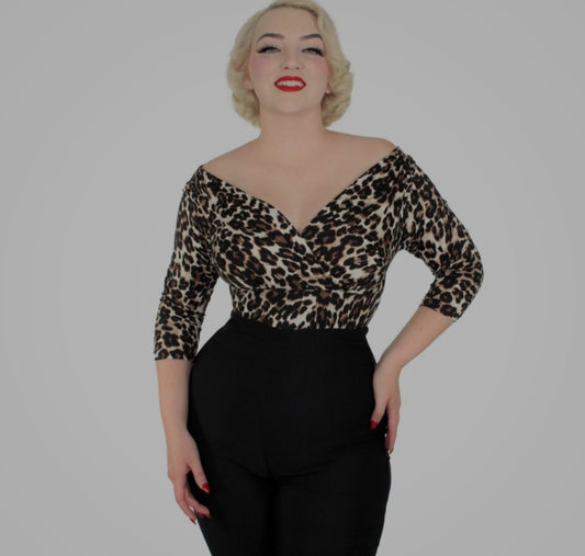 Hemet Leopard Top