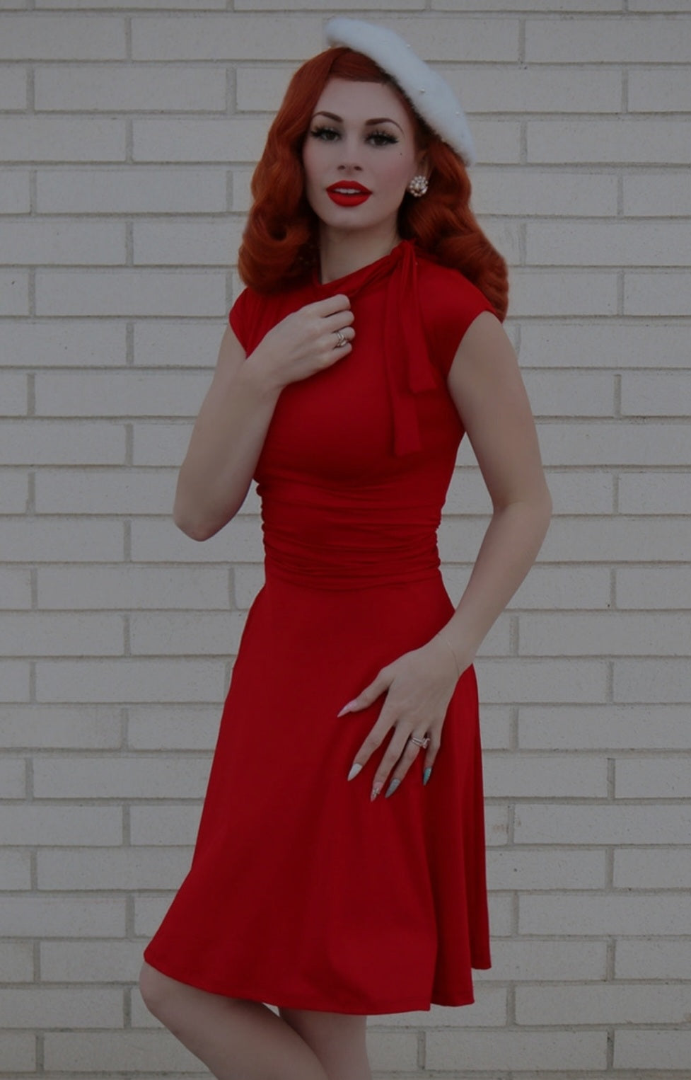 Bombshell Dress Red