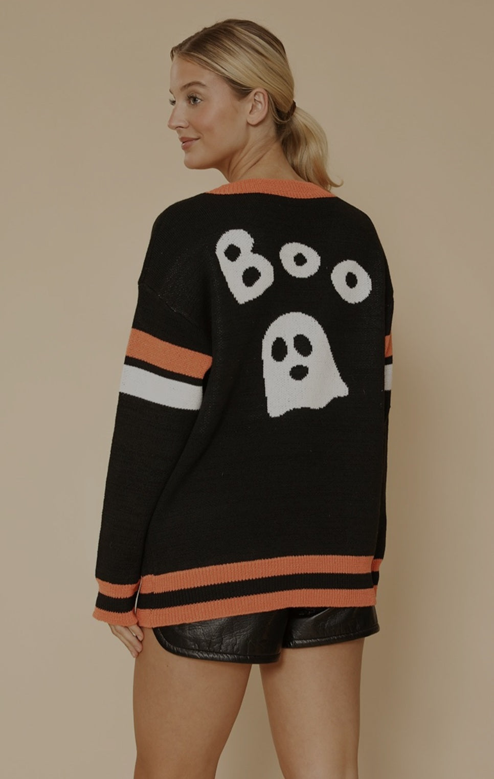 Boo Cardigan