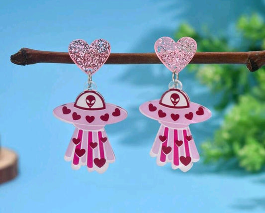 Alien Earrings