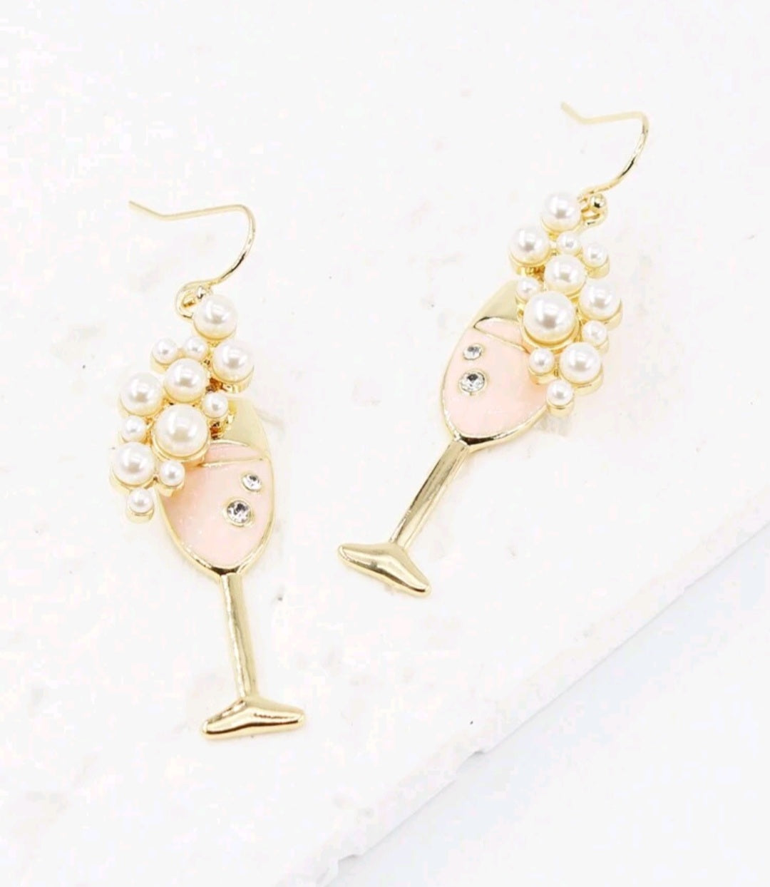 Champagne Earrings