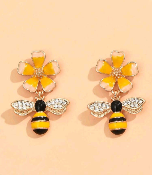 Bee Earrings