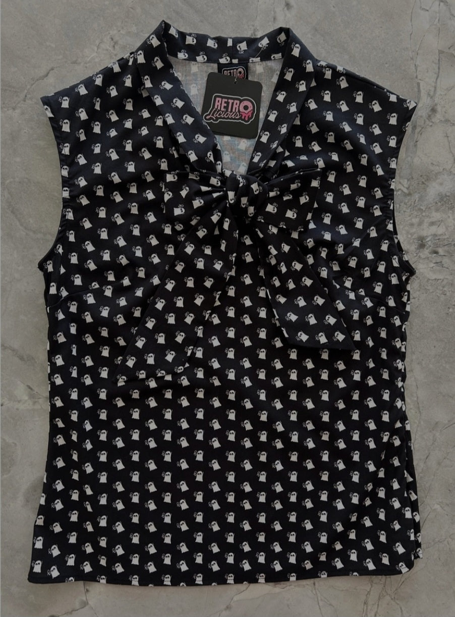 Tie Top Ghosts Print