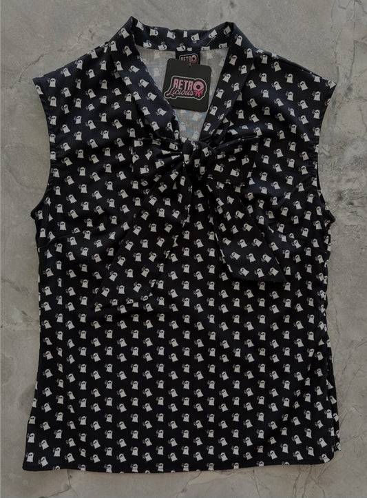 Tie Top Ghosts Print