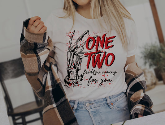 One, Two Freddy Tee