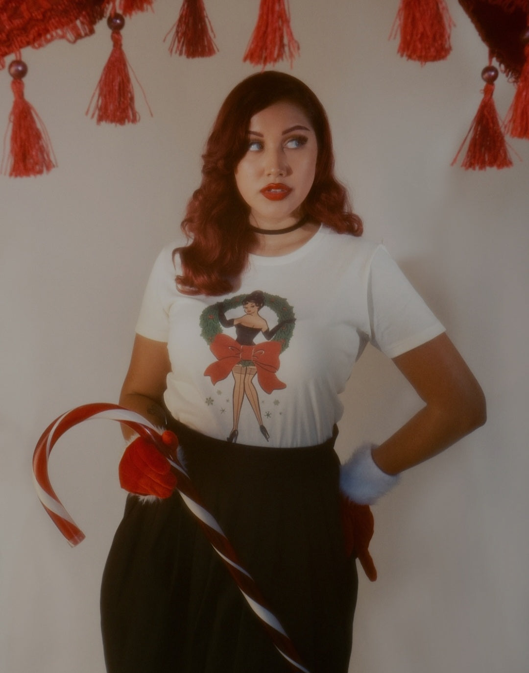 Pinup Wreath Tee