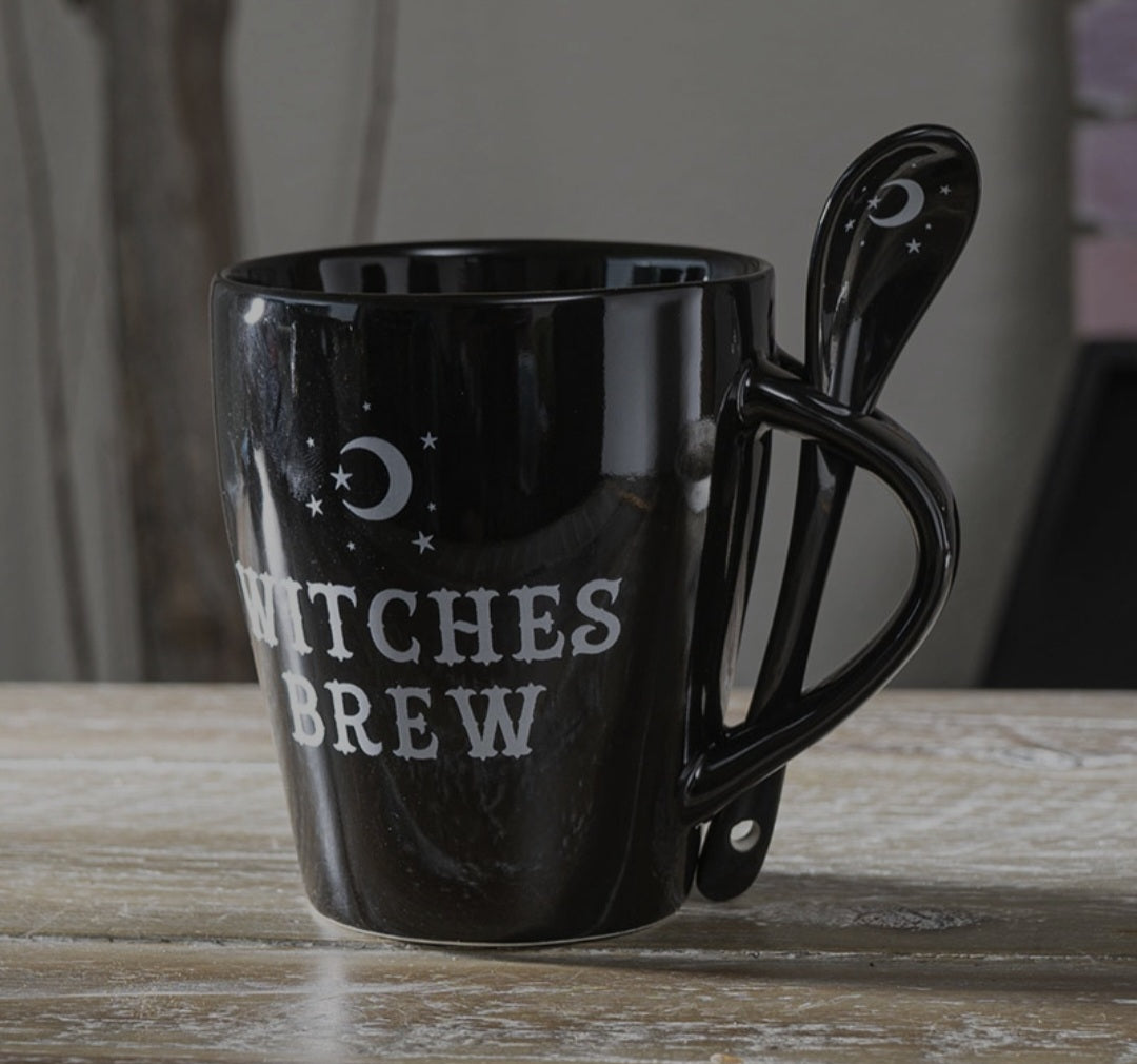 Witches Brew Mug & Spoon