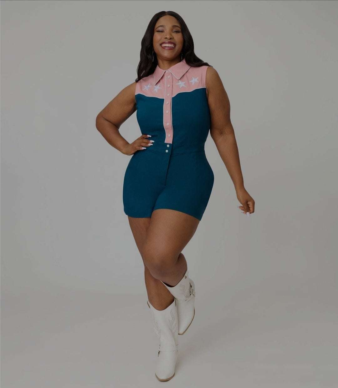 Preorder Western Romper