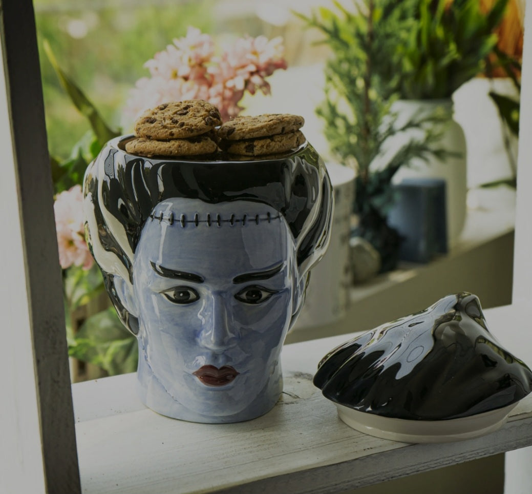 Bride of Frankenstein Cookie Jar
