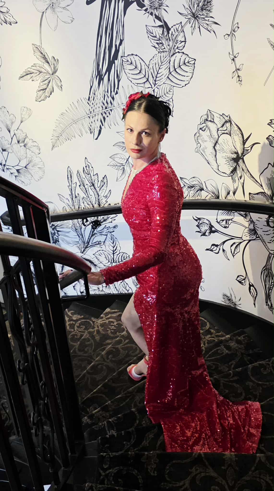 *Preorder* Ruby Stardust Gown