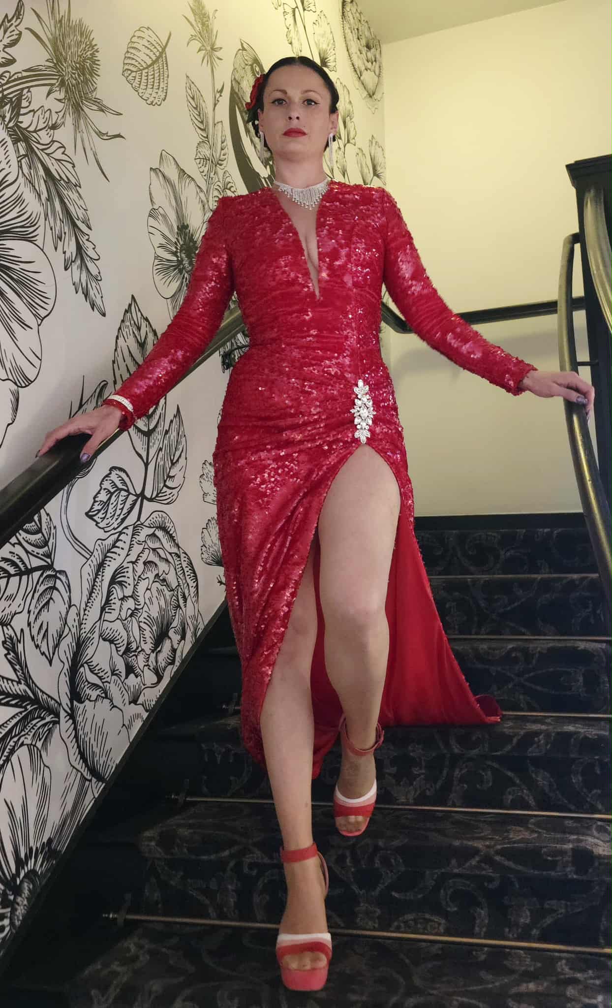 *Preorder* Ruby Stardust Gown