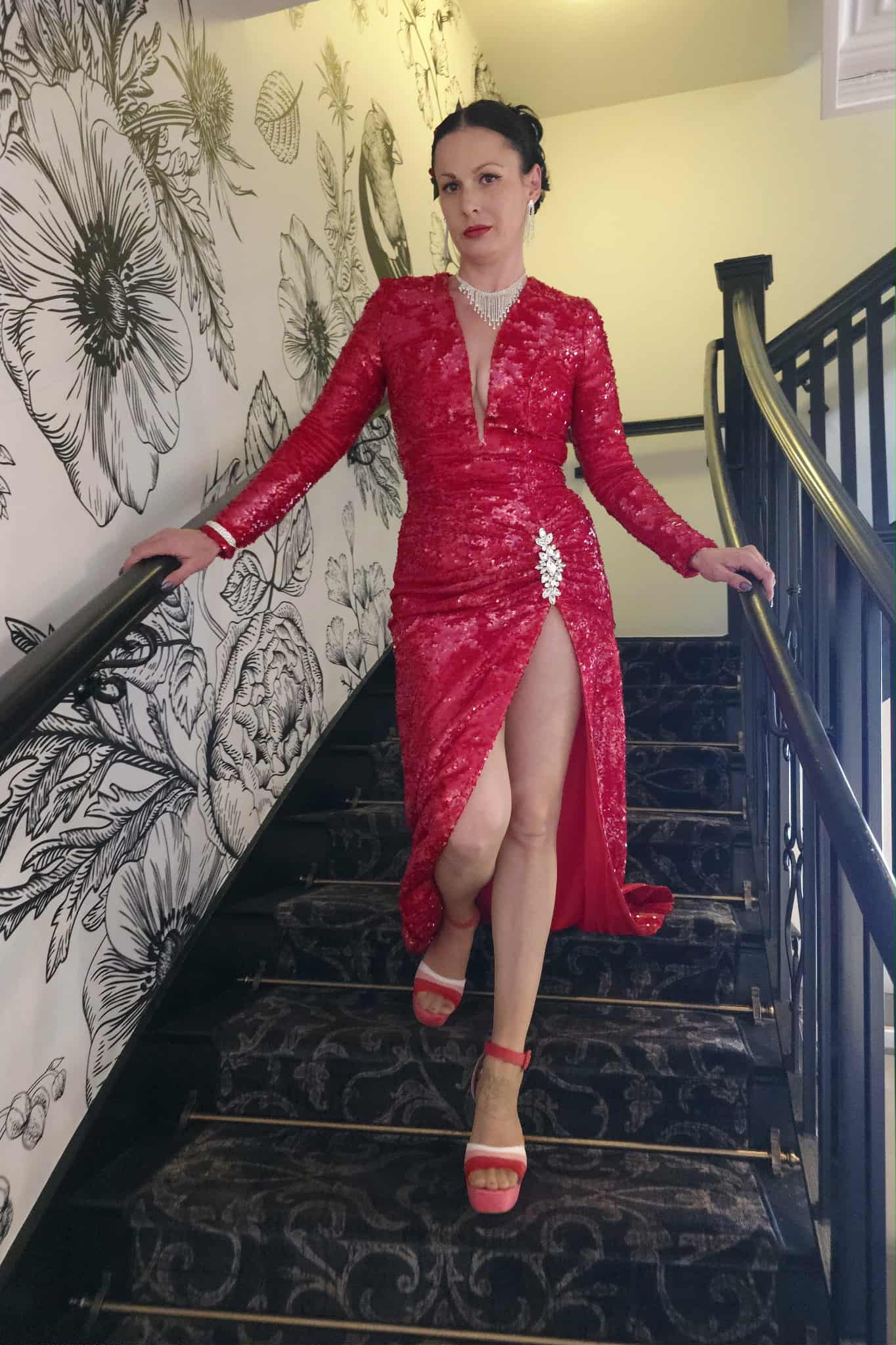 *Preorder* Ruby Stardust Gown