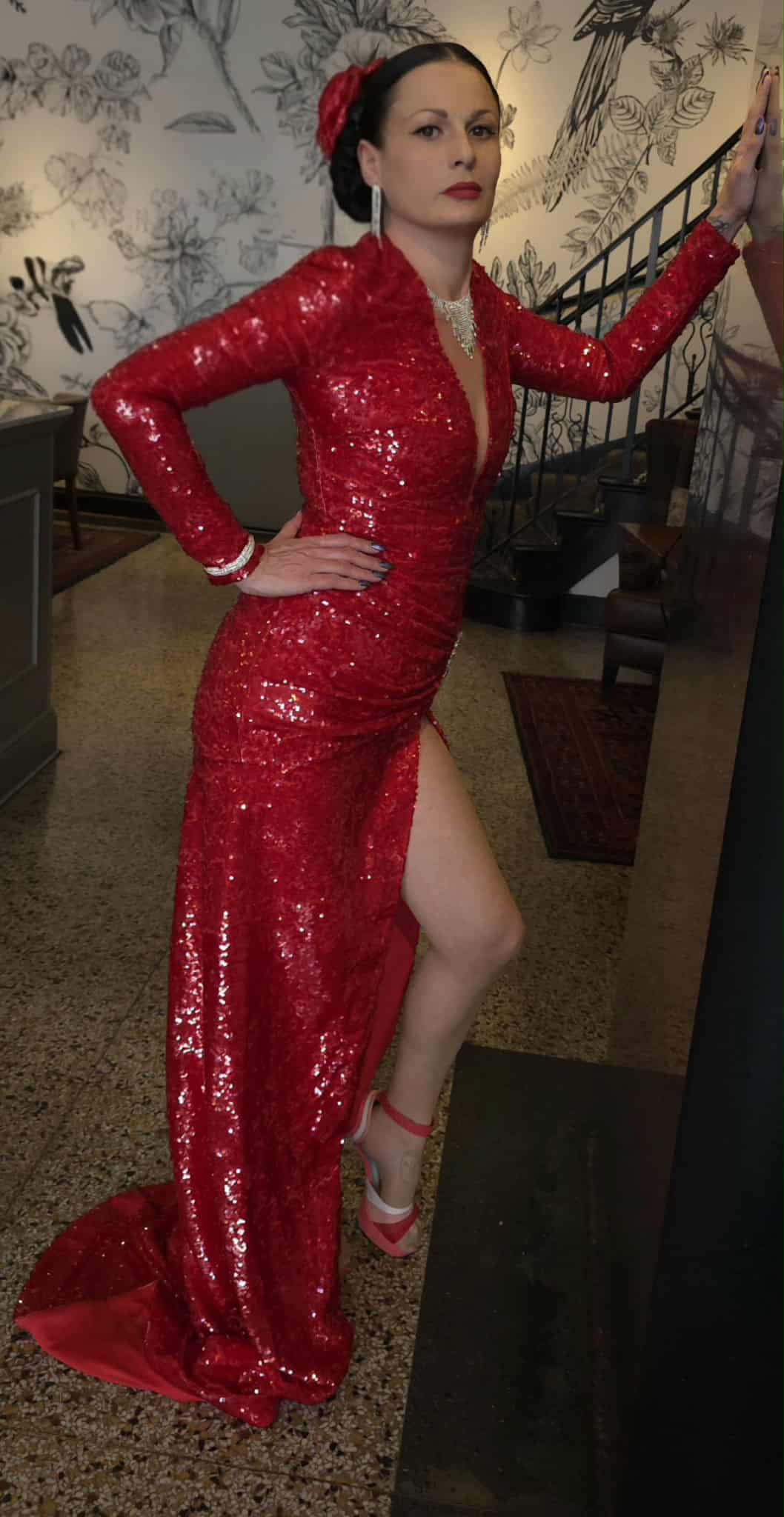 *Preorder* Ruby Stardust Gown