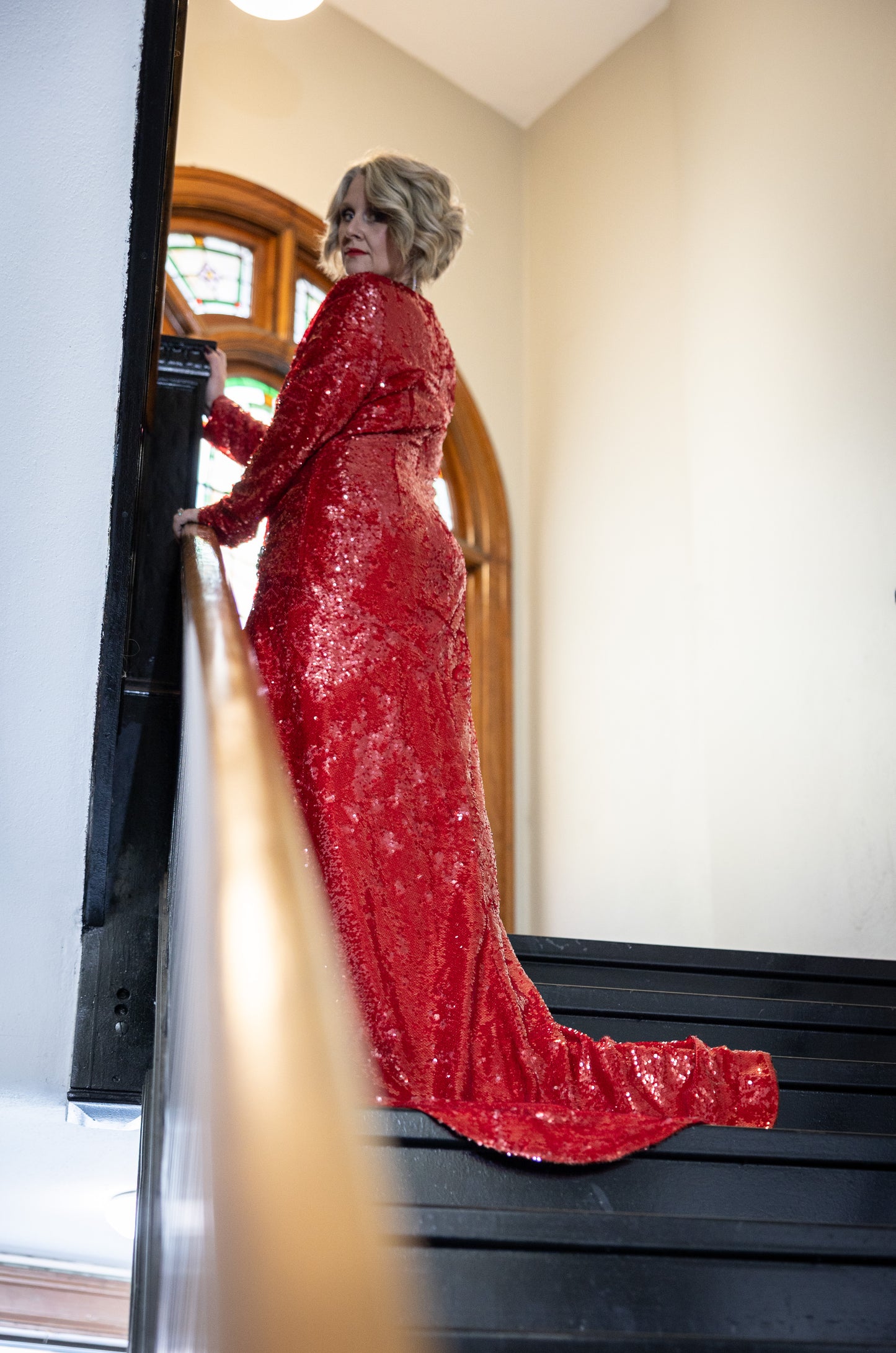 *Preorder* Ruby Stardust Gown