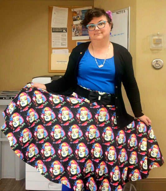 Marilyn Popart Skirt